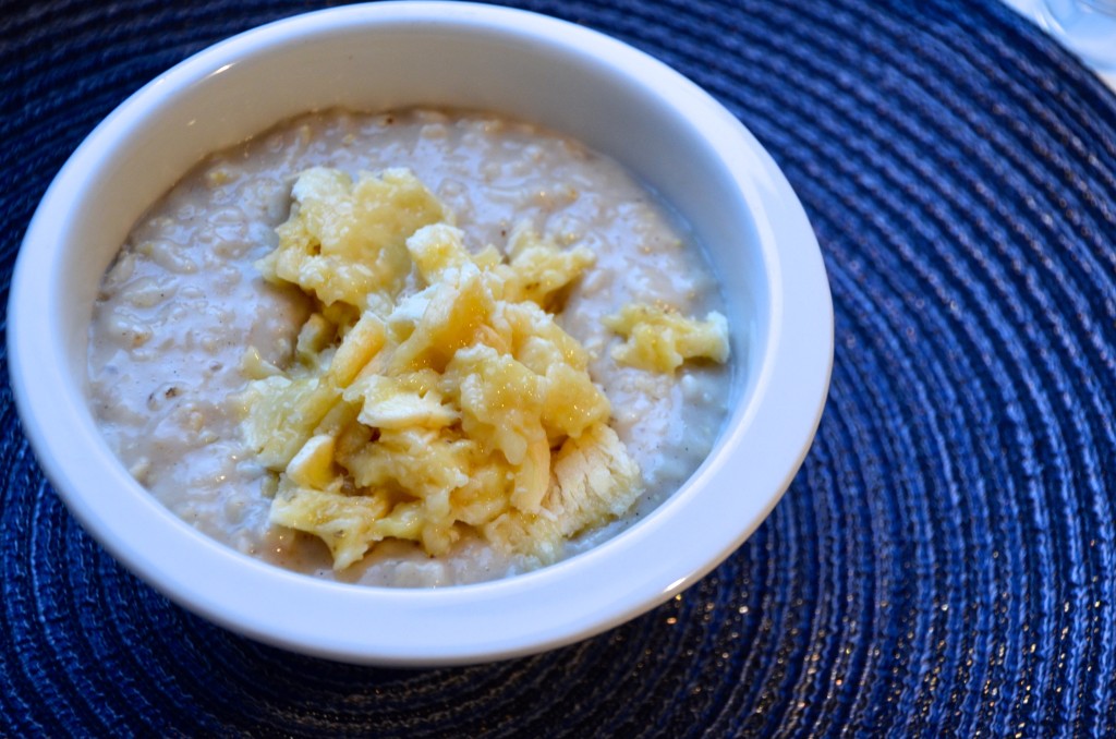 Winterliches Frühstück aka Porridge