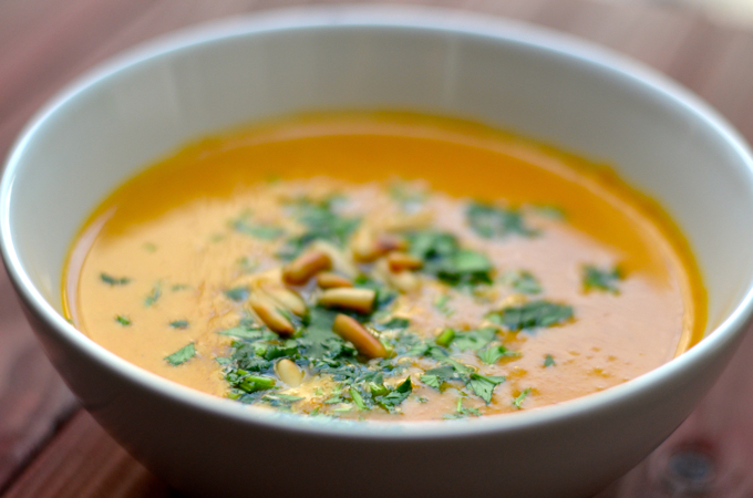 Süßkartoffel Kokos Suppe