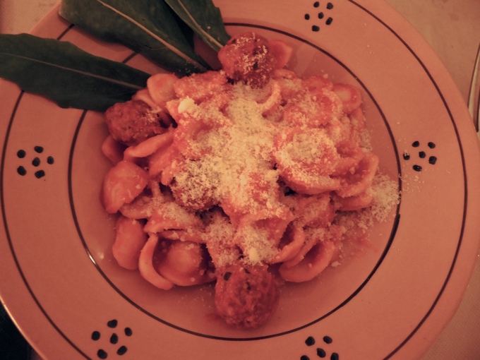 Orecchiette in der "Casa San Giacomo