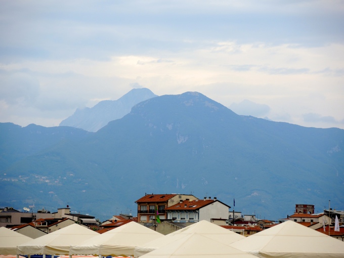 Gebirge Viareggio
