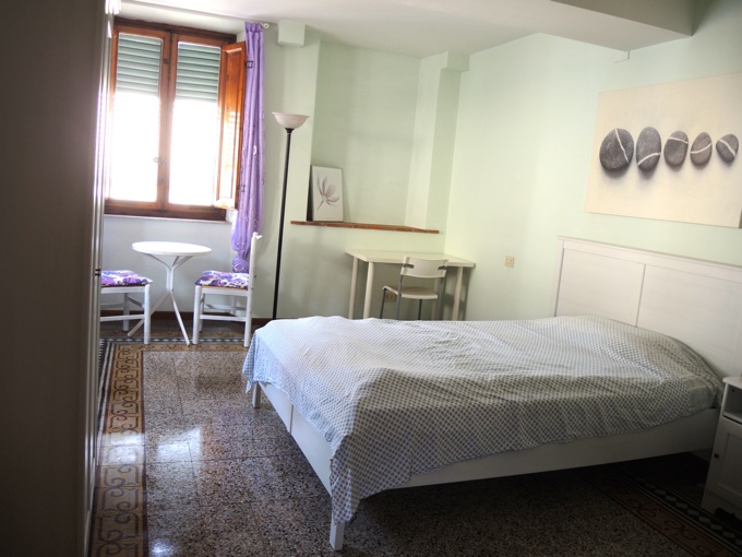 Mein gutes, altes Zimmer in Lucca (nach meinem Auszug endlich mal aufgeräumt)